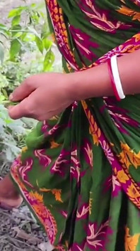 Bhabhi dan dewar saya menikmati di luar
