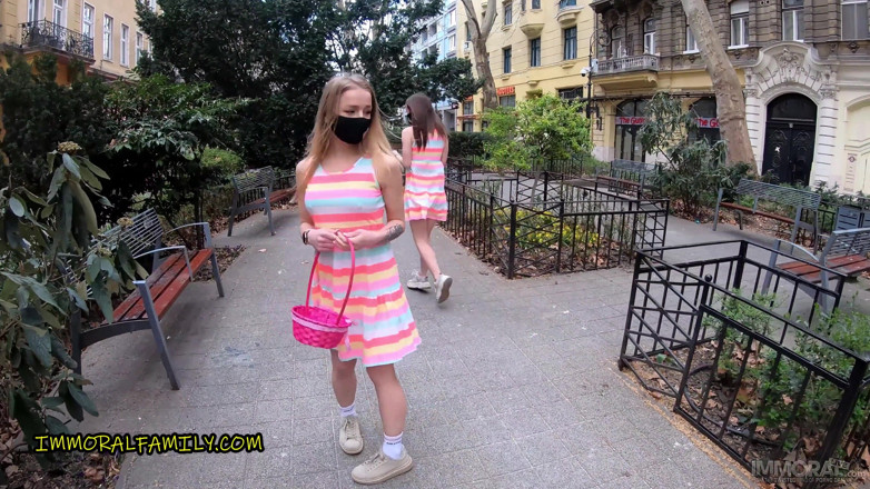 Immoral Family: Easter Egg Hunt Turns Into Taboo Hard Rough Sex for...