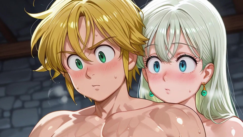 Prznai: Elizabeth, Diane и Meliodas