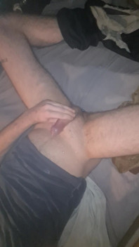 Cum with Toy