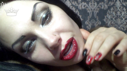 Goddess Misha Goldy: 你爱我的嘴唇和口红