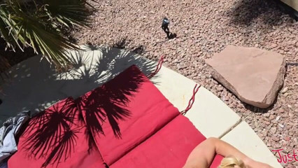 Just Justice: Frenchy's Pool Time Fun with BBC While Hubby Is Away