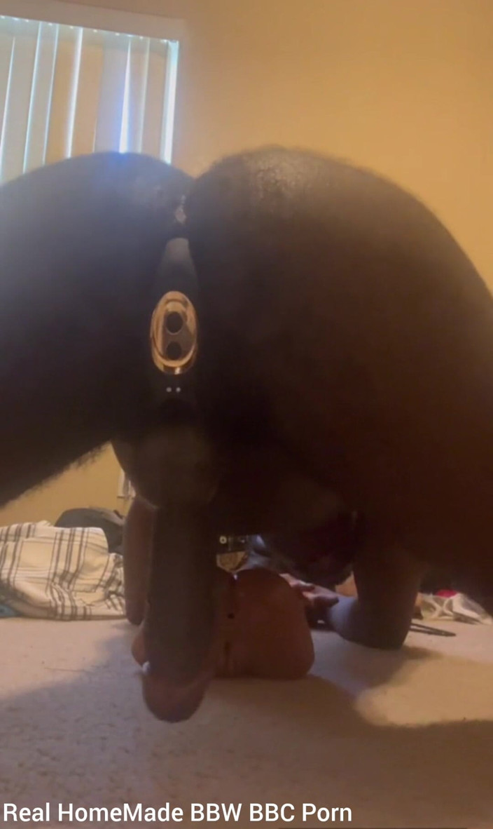 Big black cock BBCee: Acariciando mi plug anal bbc en mi culo follando coño...