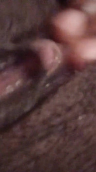 Rubbing Fingering My Hairy Black Pussy Amazing Intense Orgasm