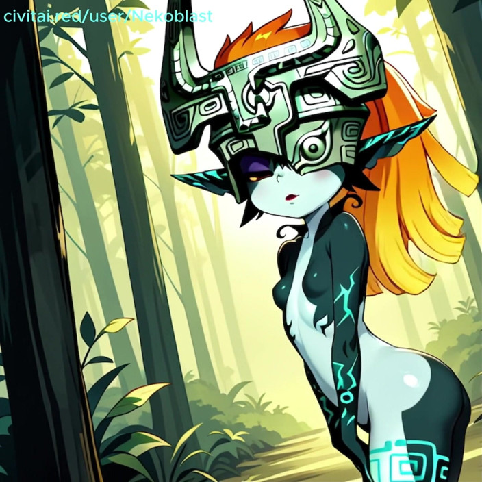Nekoblastai: Midna Zelda Gangbang Ai