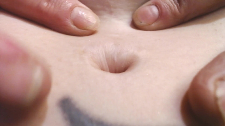 Abby Anna: Close up Deep Belly Button