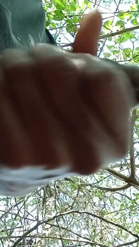 Teen Indian Guy Handjob in Outside Till Cum Shot