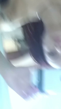 Amatör selfie - kızıl saçlı güzellik kendisiyle oynuyor