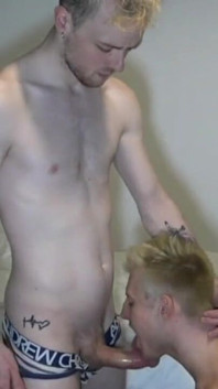 Blond Twink Fucked by His Friend