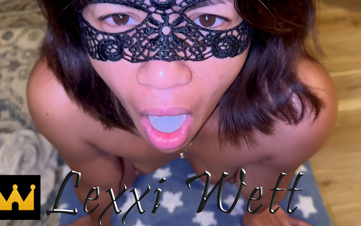 Lexxi Wett: 菲律宾荡妇堵住厚厚的大白屌并吞下巨大的精液 - lexxi wett