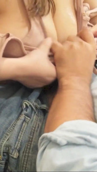 Stepmommy Wraps Her Enormous Tits Around His Throbbing Cock