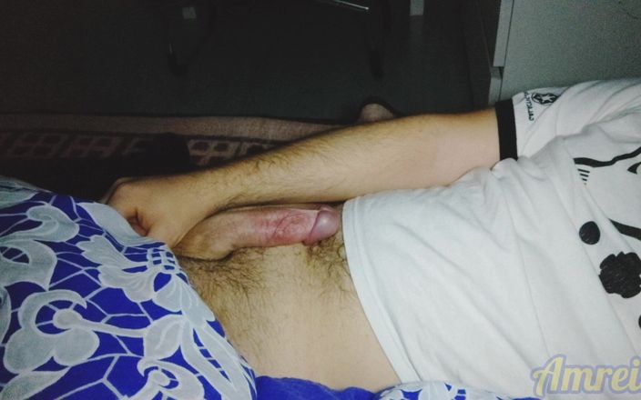 Amreis: Morning Jerking off and Cumming in Bed. I Couldn't Oppose.