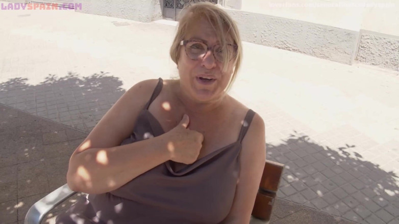 Lady Spain: Young Boy Fucks Hard Senora Fina, Mature MILF of 70 Years...