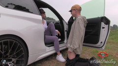 AlphaBabeLucy: Můj nevlastní bratr udělal nohu čichající tenisku Cumshot & CEI