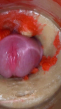 거대한 정액 폭발 4K를 포착한 쪼이는 보지 깊숙한 카메라