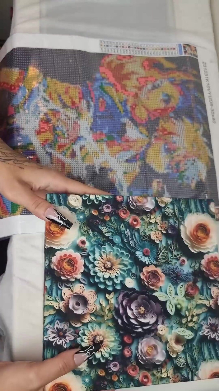 Espuleta Maia: Asmr 다이아몬드 아트