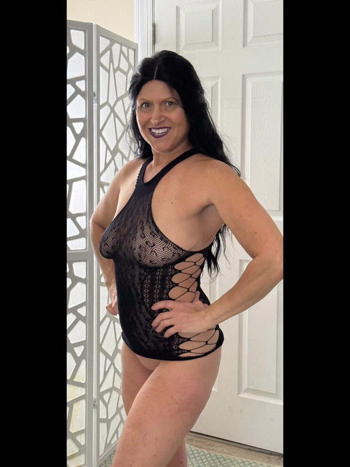 TabithaXXX: Schwarze netz netz netz body fotoshooting