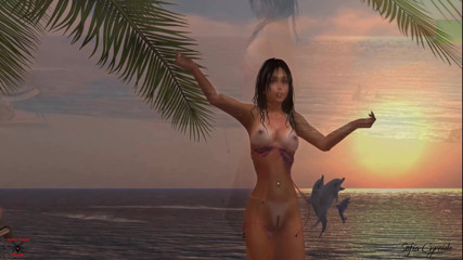 Black Widow Films: Striptease na praia completo