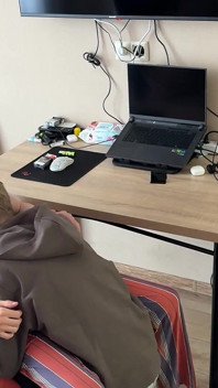 Saw a Friend's Big Dick Couldn't Oppose and Gave Him a Deep Throat Blowjob Part 1