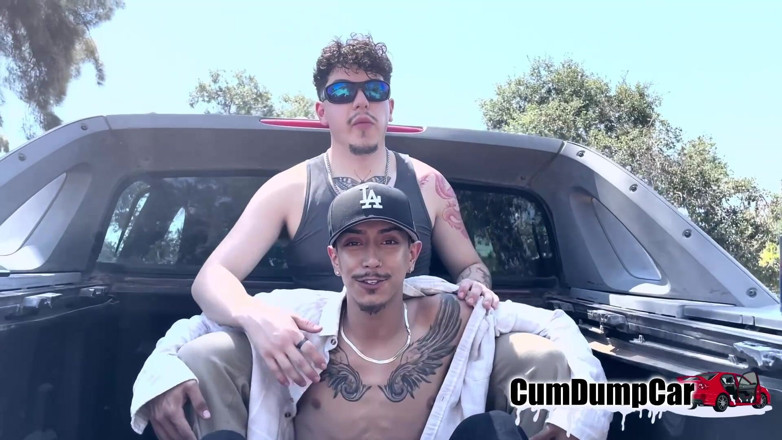 CumDumpCar: Caught Fucking Public Action Deep Breeding Latinos
