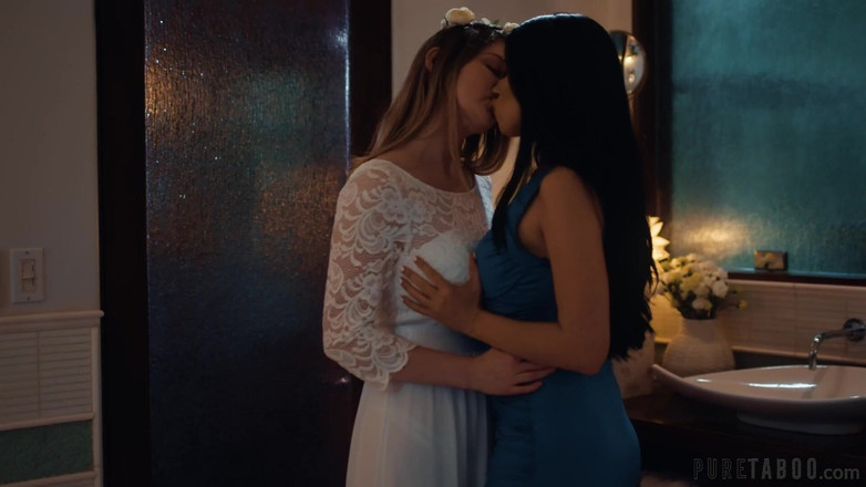 Pure Taboo: Pure Taboo 新娘bunny colby的压抑女同欲望被继妹alex Coal摧残