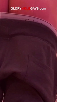 What’s Hiding in His Pants? Young Gloryhole Guest Brings Something Big