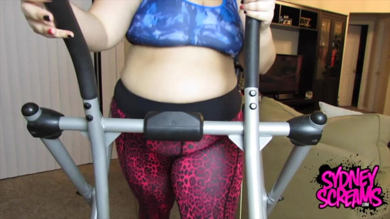 Sydney screams fetish: Allenamento paffuto - sd mp4