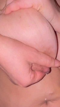 Milky Bellybutton Saggy Nipple Pulls