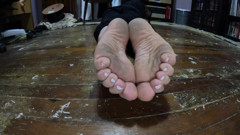 Femboy Wants You to Cum on His Dirty Soles - Foot JOI thumbnail