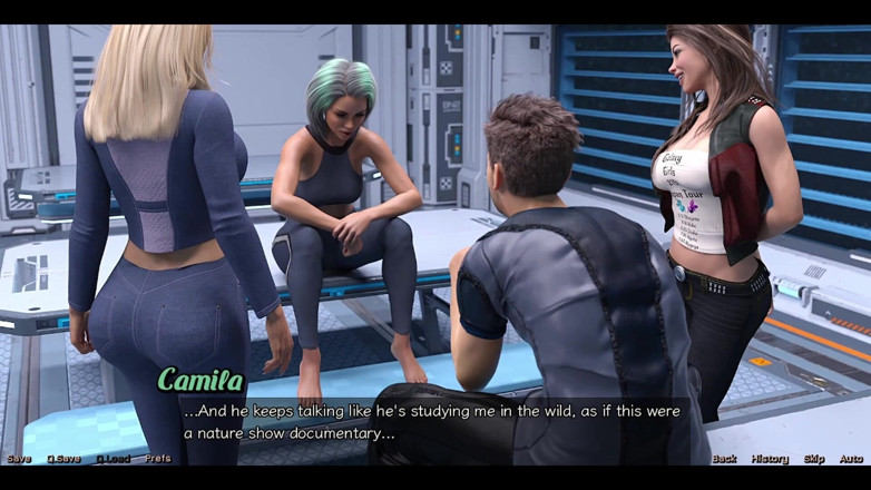 AVN Teller: Stranded in Space - Finding Out Why the Femdom Mistress Camilla...