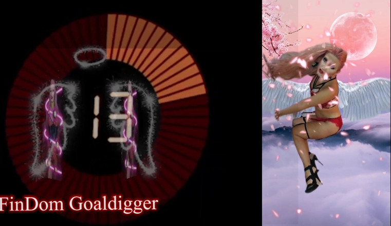 FinDom Goaldigger: La transformación mental de Bimo tonta