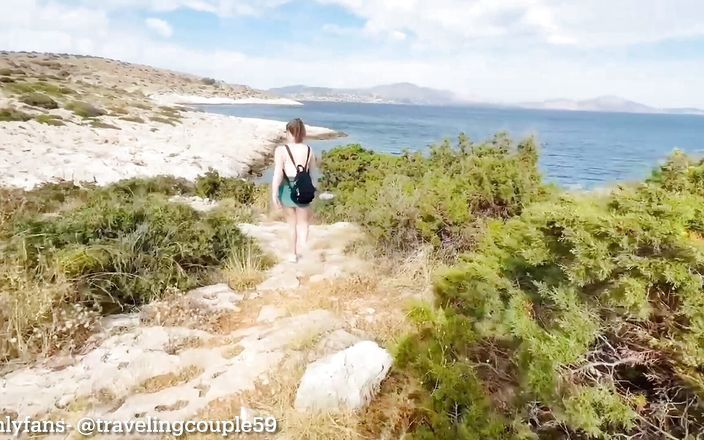 Dream Justin: Promenade et baise en Grèce au bord de la mer...