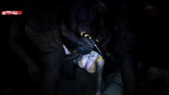 X Hentai: ブラックコック・バーチャル・ボムシェル:シンのためにデザインされた3Dアニメーション変態