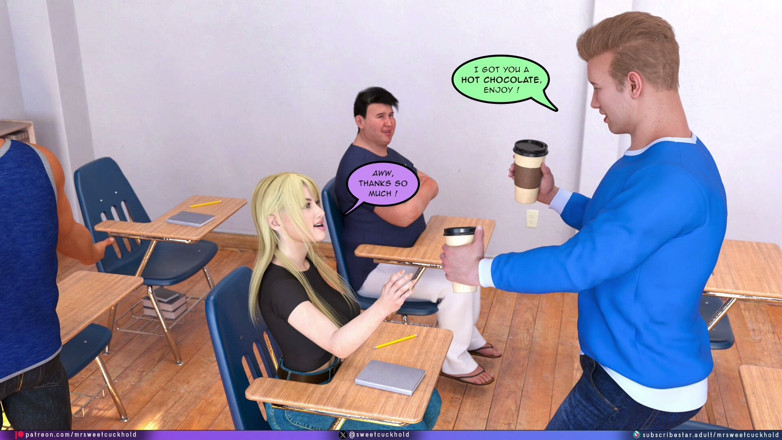 Captain Erogaming comics: Much Bigger Than My Boyfriend - College Days - Part 2
