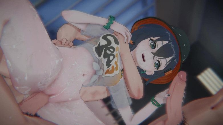 Tomu aisuman: [zenless Zone Zero] Belle's Tape Bondage &amp; POV Sandwich DP (summer Skies)