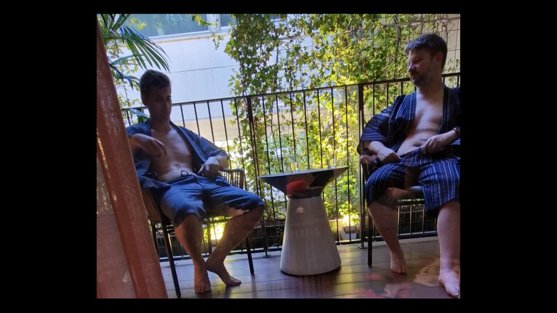 Snauwflake: Watching Guys on the Terrace