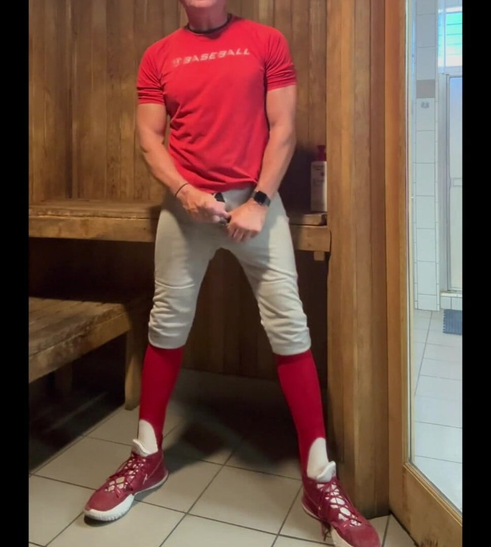 JockDad87: Jockdad87 के साथ सौना में अल्फा जॉक मस्ती भाग 8