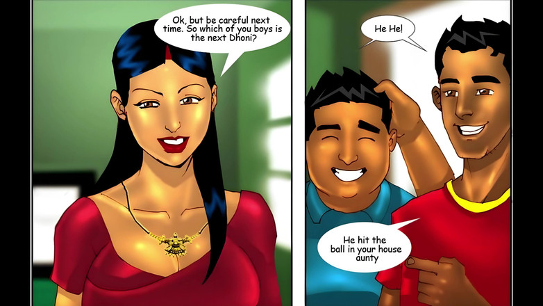 LustPanel: Savita Bhabhi episodul 2 - Cricket | Acțiune cu penetrare dublă cu băieți...