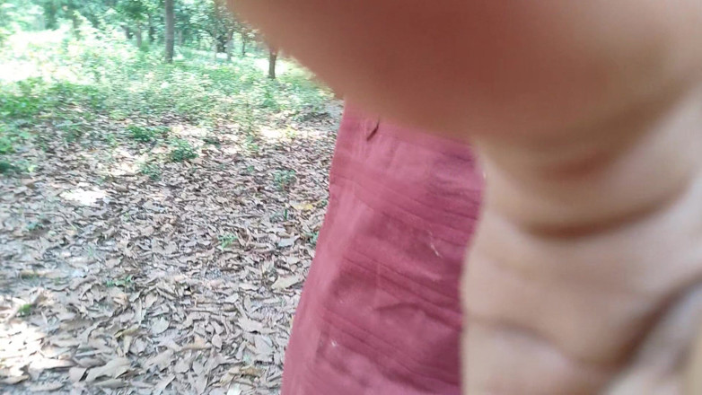 DesiDarkArt: A Asian Boy in Forest Handjob Foking