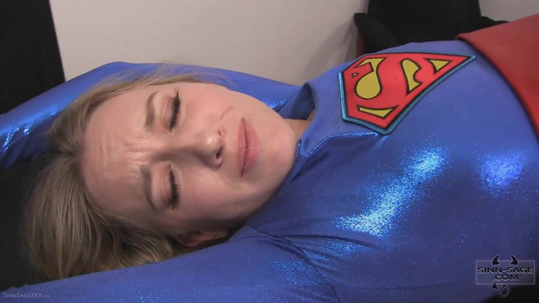 Sinn Sage: Supergirl's Super Pussy Featuring Sinn Sage, Riley Reyes