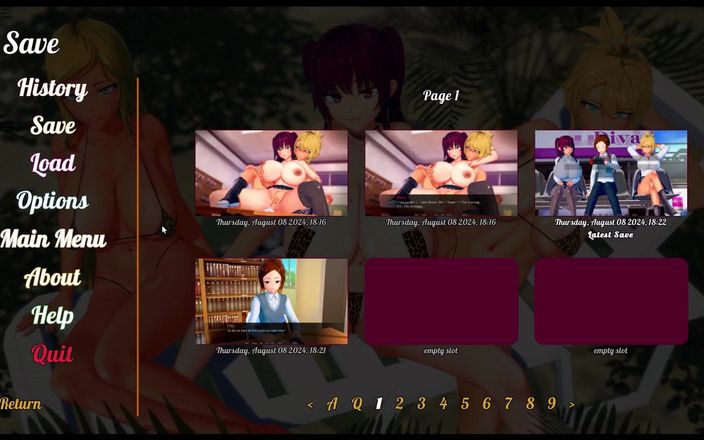 Cum in Futa: Futa's World of Ntr Futanari Hentai lagi asik main game...