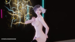 3D-Hentai Games: [mmd] Babymonster - Sheesh Luna Snow 섹시한 벌거벗은 댄스 무수정 헨타이