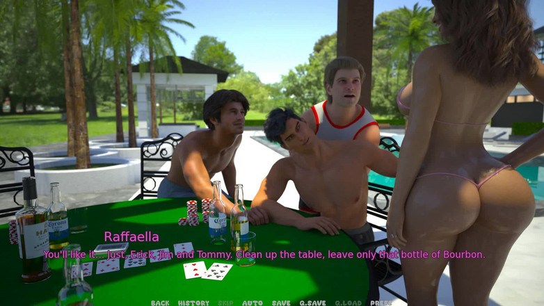 Dirty GamesXxX: Ma femme italienne sexy : un mari joue au poker avec...