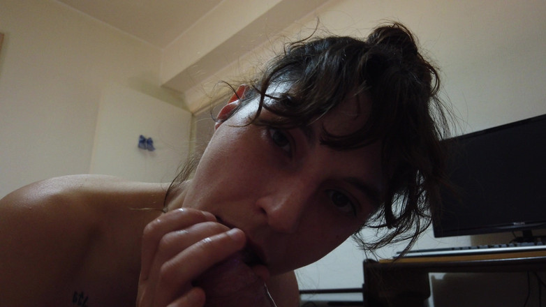 Akasha7: POV Blowjob Delicious Tongue Game in His Cocoon