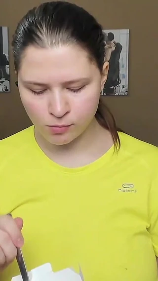 Tina Angel: Fat Fetish - Eating Pasta and Swig Soda