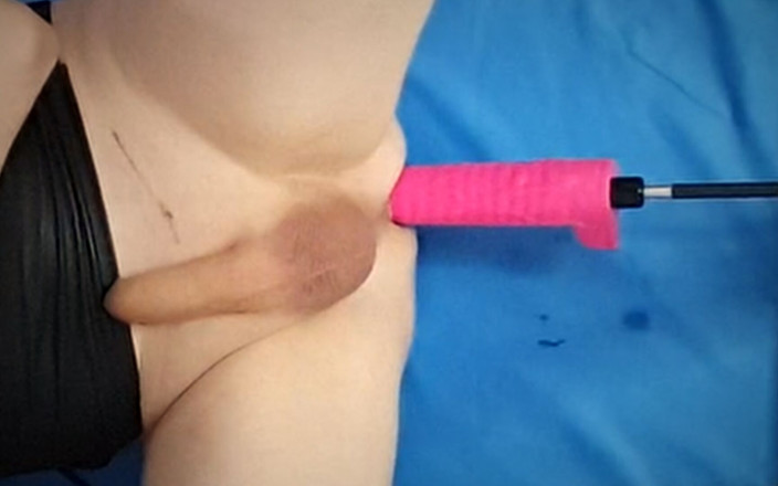 Mike Essex: Stor kuk gammal man knullas dildo på knullmaskinen