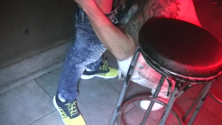 HARD FUCKER FROM MADRID: Sexy Stepdaddy fucked bareback by Viktor Rom in a bar