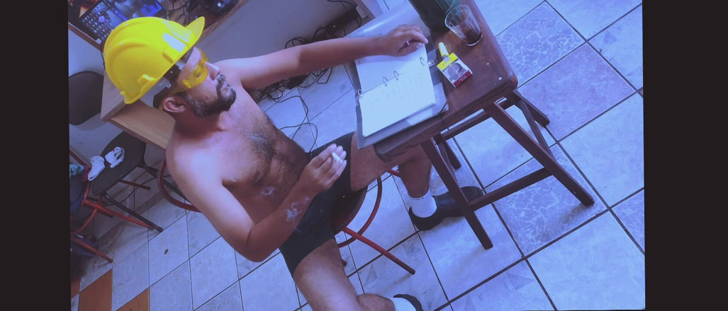 Stink HairyMale: Lavoratore solitario a casa