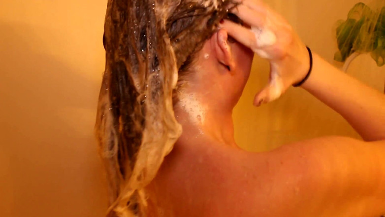 GamerGirlRoxy: POV-dusche mit gesichtsbesamung