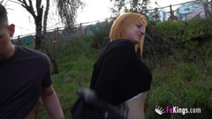 FAKings: Sports-loving stepmom loves risk and outdoor fucks! Extreme deepthroat with...